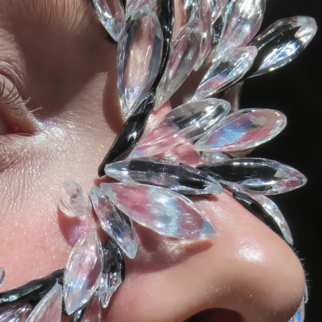 Crystal Mask Close-up Photography