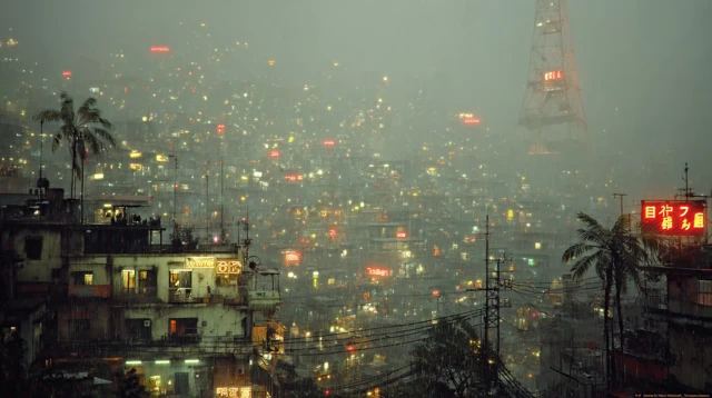 Underwater Metropolis Blade Runner Bioshock Style