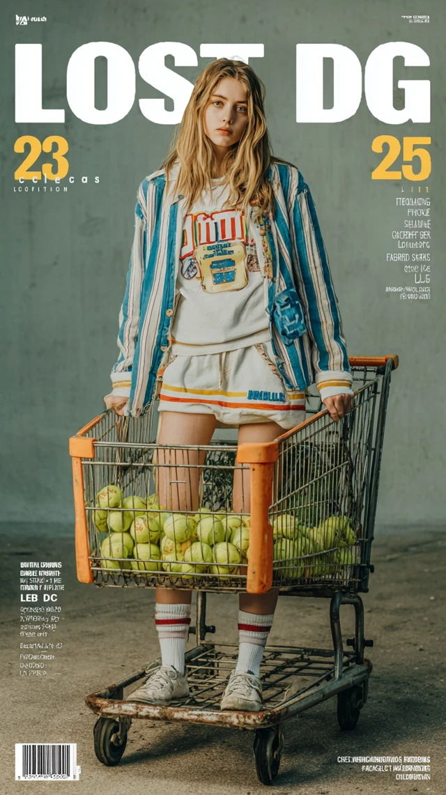 Lost Dog Fashion Magazine Cover 2025 Collection