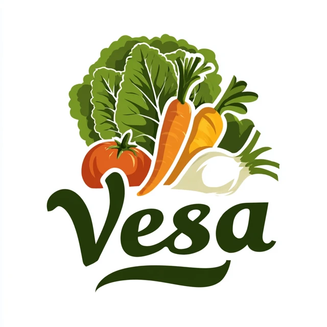 Vegetable Logo for Healthy Eating