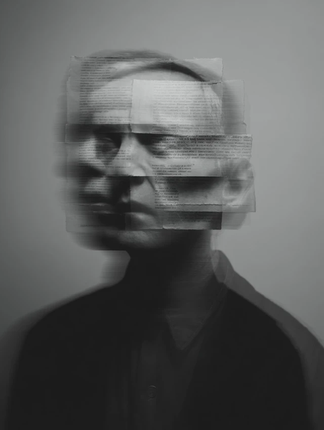 Distorted Reality Portrait Conceptual Art