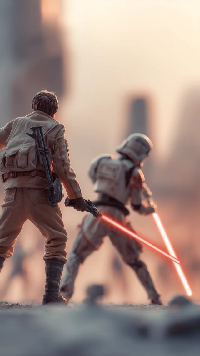 Star Wars Stormtrooper Photo Realistic Scene