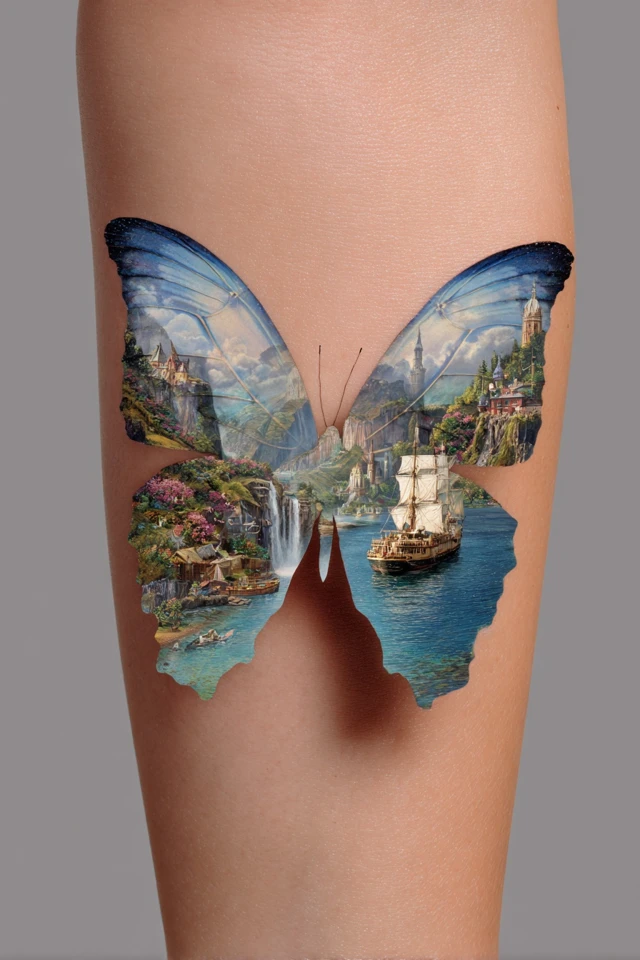 Butterfly Island Landscape Photography Art