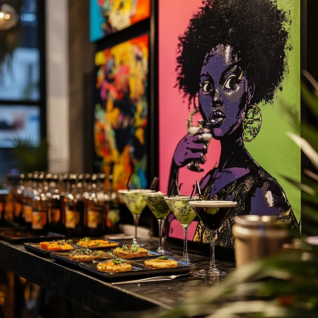 Black Art Food and Cocktails Event