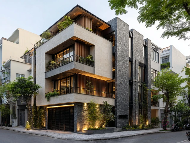 Luxury Vietnamese Townhouse Modern Contemporary Design