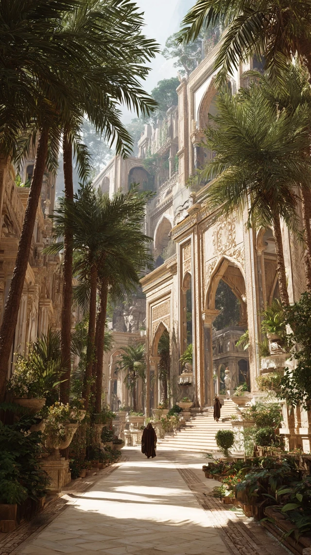 Fantasy Arabic Architecture Landscape Renaissance