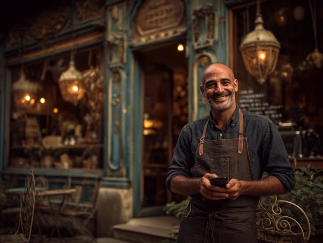 Brazilian Coffee Shop Owner Welcomes You