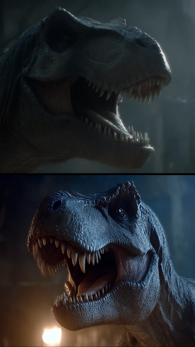 T Rex Evolution Cinematic Dinosaurs