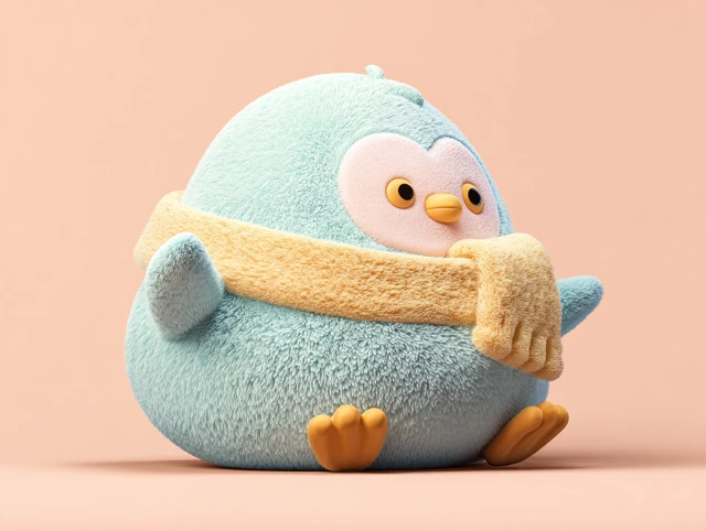 Cute Baby Penguin Plush Toy For Kids
