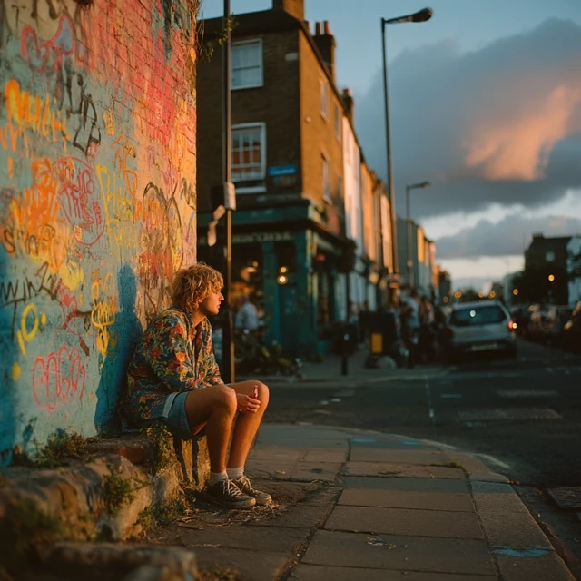 London Street Scene: Bethnal Green, Alex Webb Style