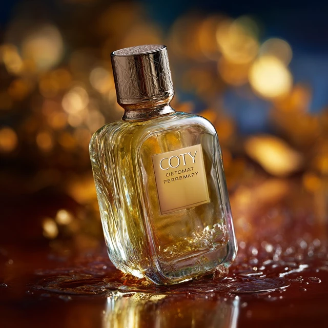 Coty Perfume Advertisement Exquisite and Elegant
