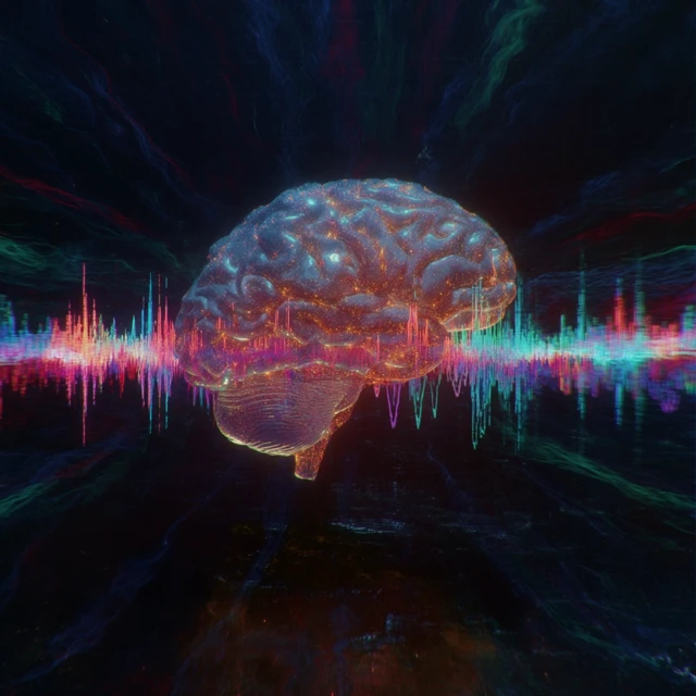 Brain Music Synchronization Visual Sound Waves