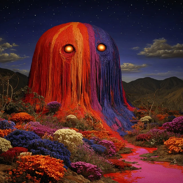 Monstrous Kudzu Ecopop Surrealism