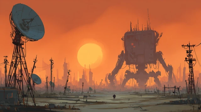 Desolate Industrial Wasteland UROK5 Relic