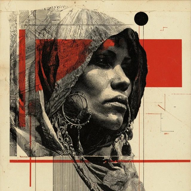 Empowering Portrait Indigenous Black Mexican Women Art