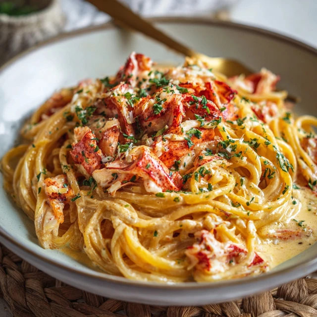 Creamy Lobster Spaghetti Recipe Delicious Pasta Dish