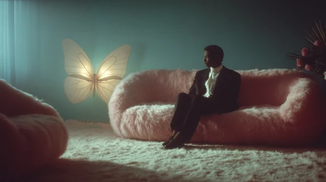 Elephant Slide Room 80s Retro Photo