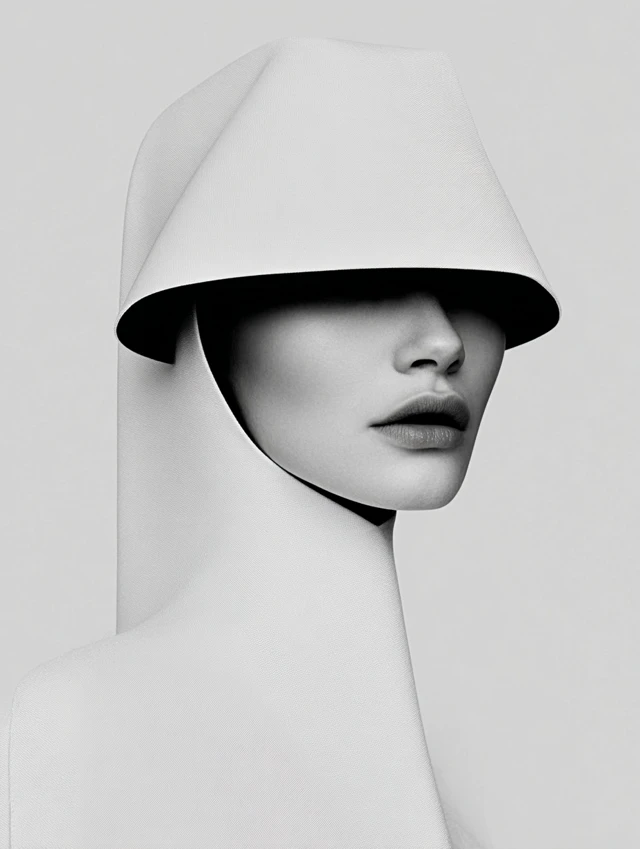 Bastiaan Woudt Fashion Portrait Black and White