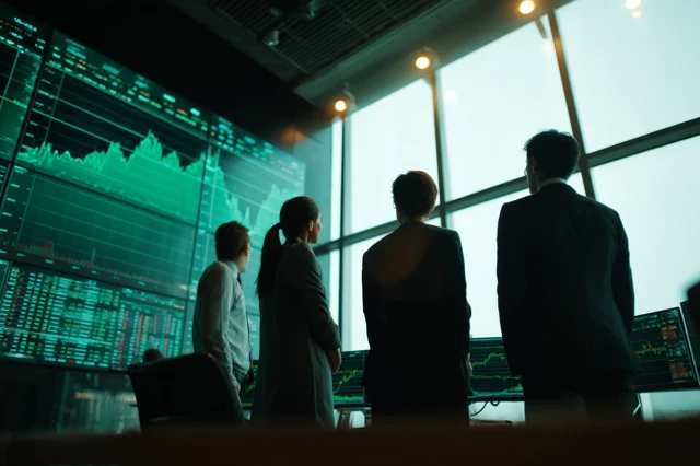 Trading Room Analysts Charts and Data