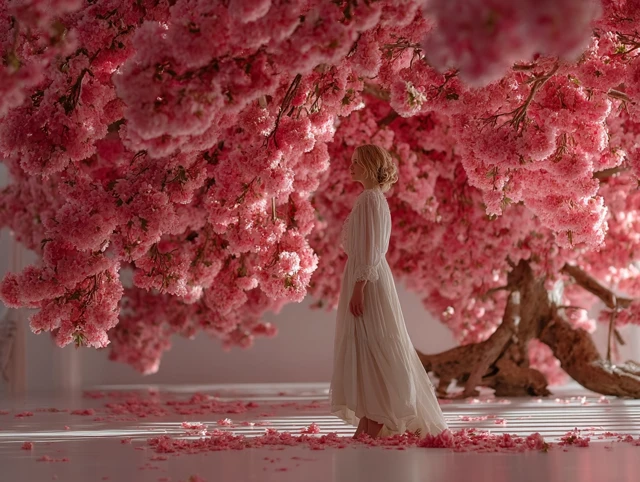 Cherry Blossom Girl Wallpaper Photoshoot