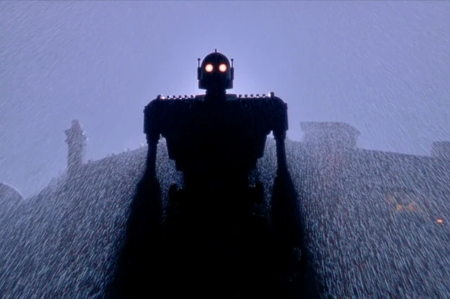 The Iron Giant 90s Scene in Heavy Rain