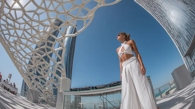Middle Eastern DJ at Etihad Towers Abu Dhabi