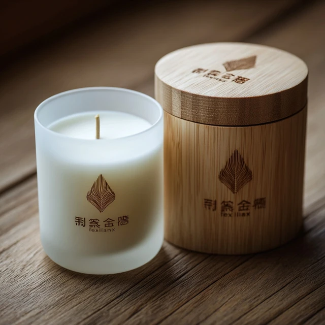 Japanese Style Scented Candle Modern Minimalist Design