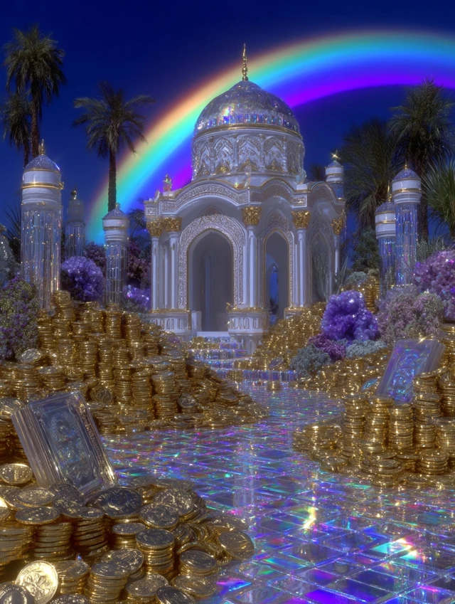 Wealth and Prosperity Dreamscape Fantasy Art