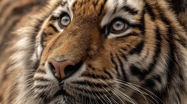 Bengal Tiger Close Up Ultra Detailed