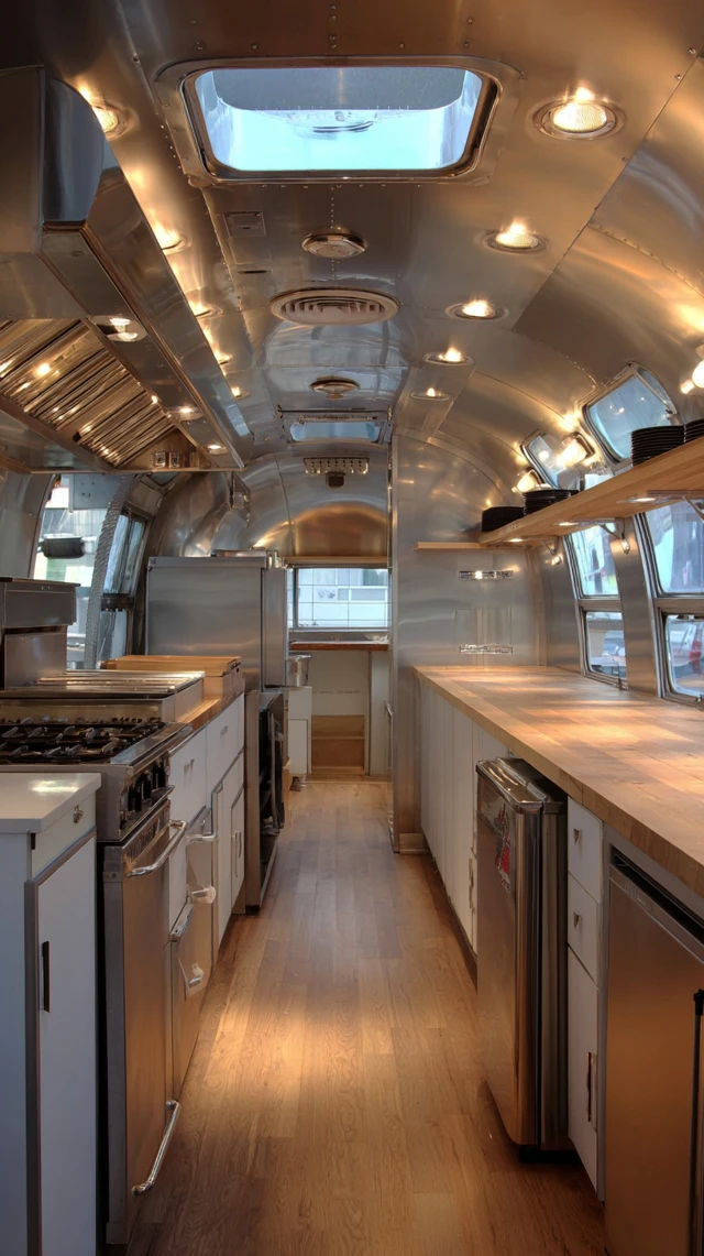 Airstream McDonald&#039;&#039;s Food Truck Interior Design