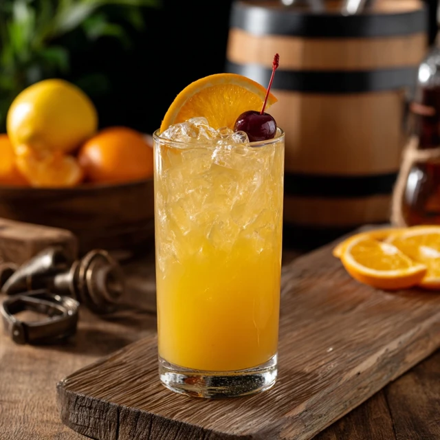 Black-Eyed Susan Cocktail Recipe and Photo
