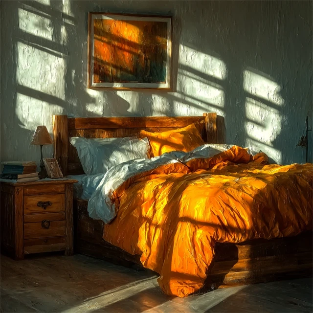 Warm Light Bedroom Cozy Interior Design