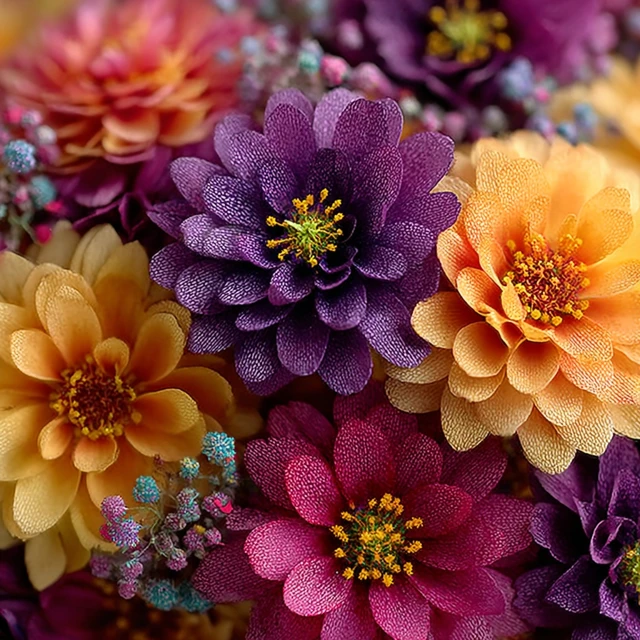 Beautiful Colorful Flowers Bouquet