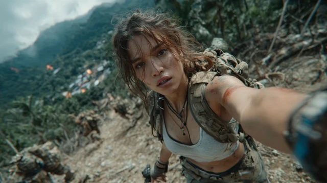 Dinosaur Jungle Selfie Live Streamer Adventure