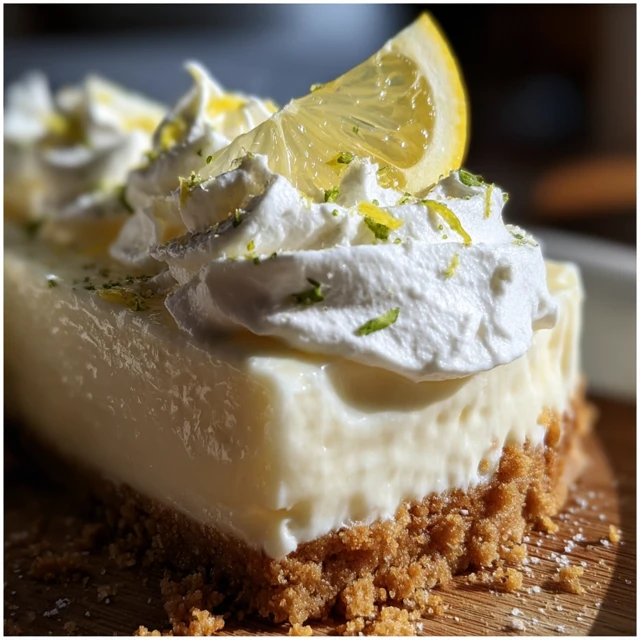 No Bake Lemon Cheesecake Recipe Photo - iPhone 15 Pro