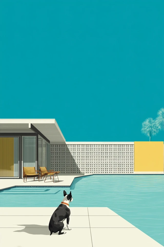 Mid Century Modern House with Pool Palm Springs