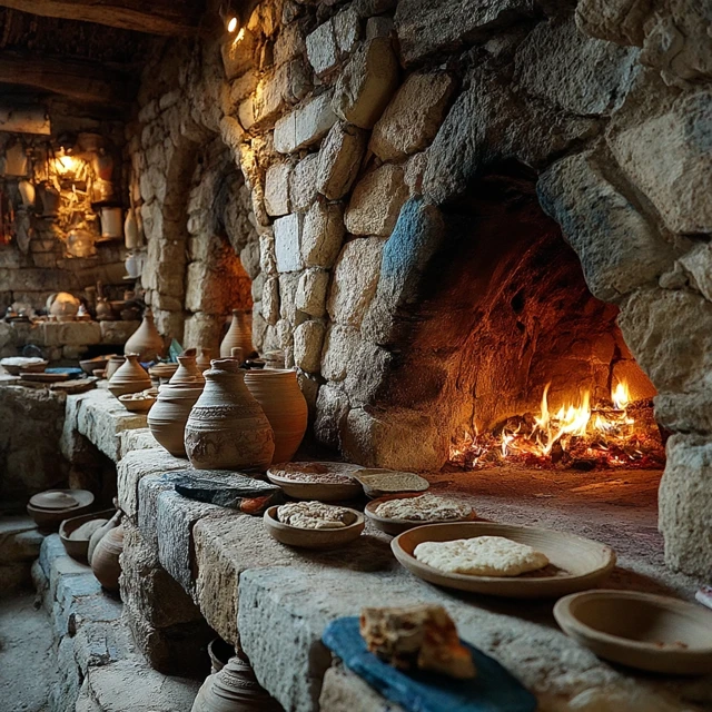 Artisanal Oven Baking Clay Pots