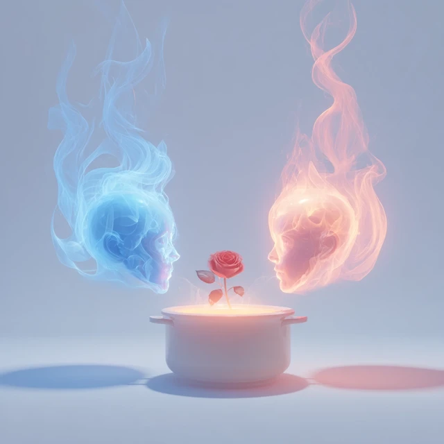 Souls Communicating Telepathically With Rose and Honey