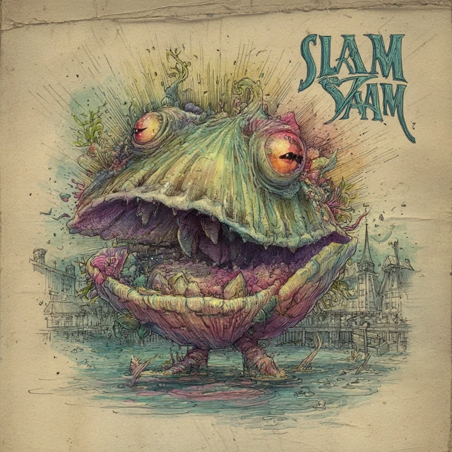 Slam Yaam Illustration Fantasy Creature