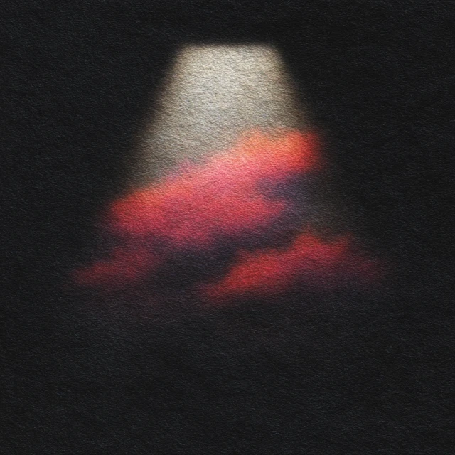 Dreamy Dark Nostalgic Abstract Landscape