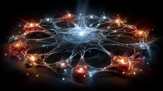 Backlink Health Illuminated Digital Web Structure