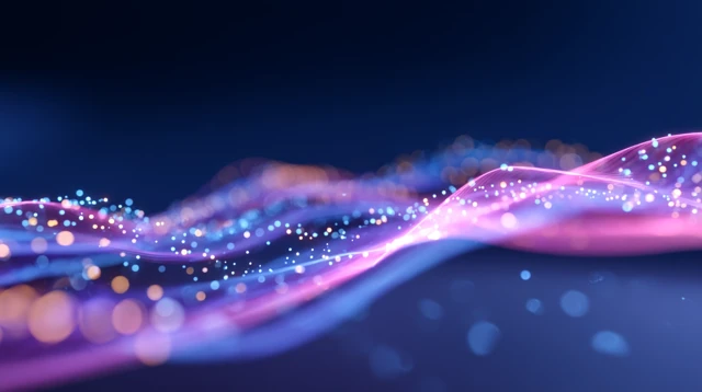 Abstract Cyberpunk Tech Background Dynamic Flow 8K