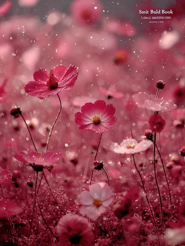Dreamy Flowers Crystal Dust Fantasy Photo
