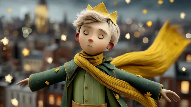 The Little Prince Floating Cinematic Scene