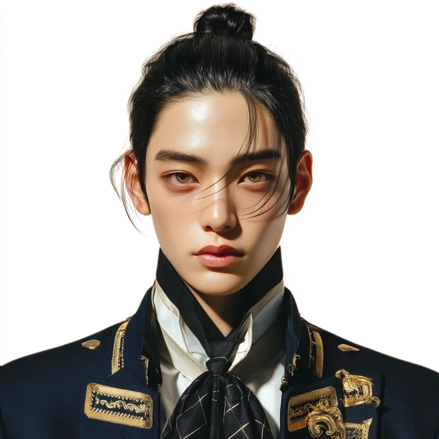 Korean Fantasy Schoolboy Portrait