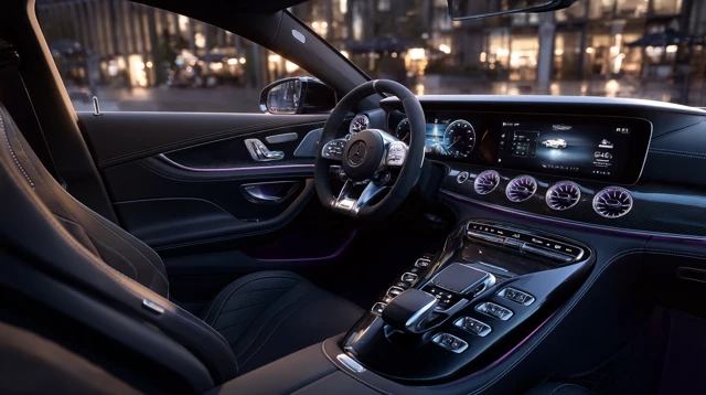 Mercedes AMG GT50 Interior Modern Luxury