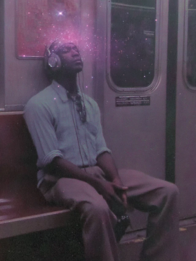 NYC Subway 1986: Dreamlike Photo by Jamal Shabazz
