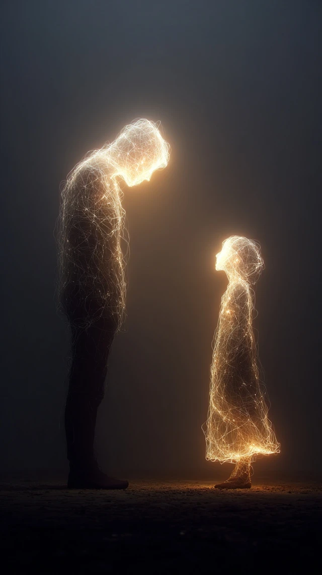 Ethereal Beings Surreal Light Art