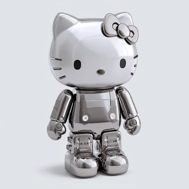 Metal Hello Kitty Hajime Sorayama Style
