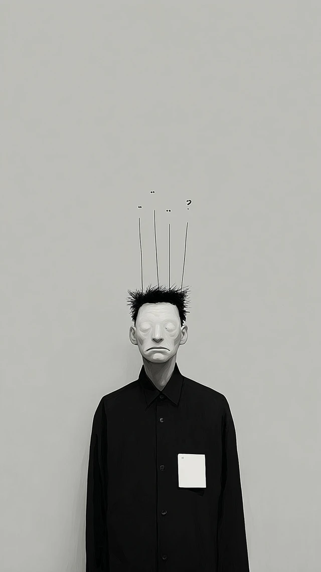 Disturbing Portrait of a Forgotten Person